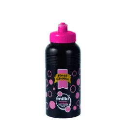 Standard 500ml Screw Cap Sports Bottle - Black